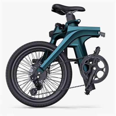1520-3 Bicicleta Elétrica Dobrável Fiido X Folding - Azul Água