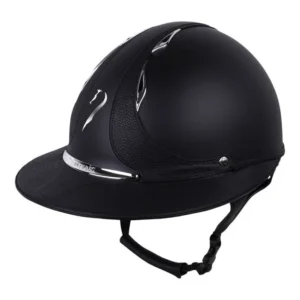 Capacete de equitação Antarès Eclipse Galaxy (Preto/Preto)