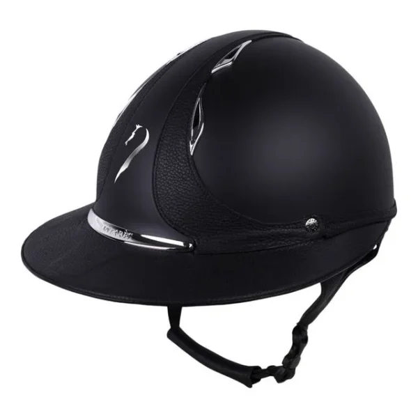 Capacete de equitação Antarès Eclipse Galaxy (Preto/Preto)