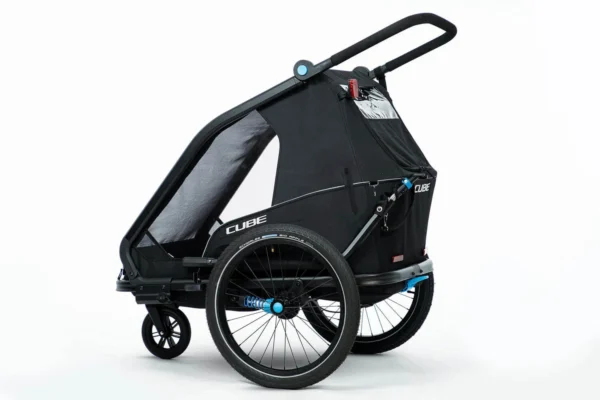 Reboque duplo para bicicleta infantil Cube CMPT