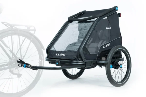 Reboque duplo para bicicleta infantil Cube CMPT