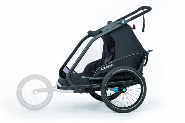 Reboque duplo para bicicleta infantil Cube CMPT