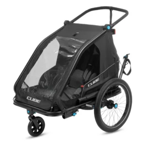 Reboque duplo para bicicleta infantil Cube CMPT