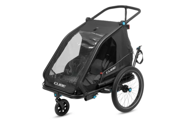 Reboque duplo para bicicleta infantil Cube CMPT